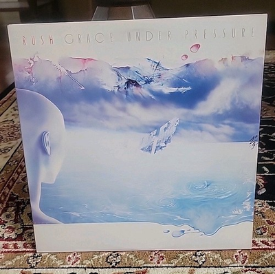 #ad Rush Grace Under Pressure Vinyl LP Mercury 818 476 1 $35.00