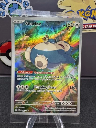 Pokémon TCG Snorlax SVP 051 Black Star Promo Sealed