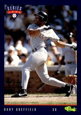1993 Classic #T84 Gary Sheffield San Diego Padres