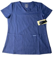 CHEROKEE Workwear Originals Ultra Women's V-Neck Top Size XS New