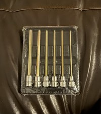 Snap-On 206efaml 6 pc 3/8 drive 4-8,10mm long hex driver set new Snap-On 206efaml 6 pc 3/8 drive 4-8,10mm long hex driver set new