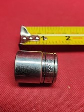 Snap On USA Tools F241 =3/8" inch Drive 12-point 3/4" Inch Shallow Socket V-Nice