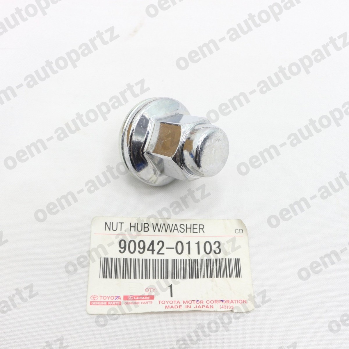 20x 90942-01103 OEM Toyota Hub Nut Genuine Axle Service Repair | eBay
