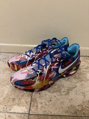 Nike Air Zoom GT Cut 3 x Jewell Loyd Paint Splatter Shoes IF2523-100 Men Size 17
