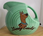 Scooby Doo Fiesta Homer Laughlin - Green Scooby Snacks Pitcher - Please Read