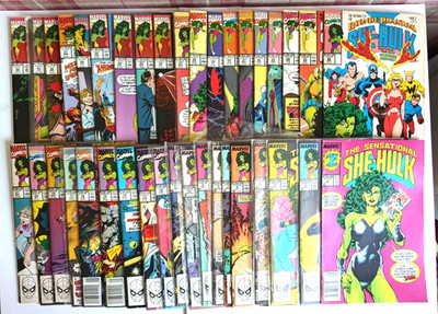 Sensational She-Hulk x 39 Issues (#1-17, 19-38, 47, 50) John Byrne Marvel VF/NM
