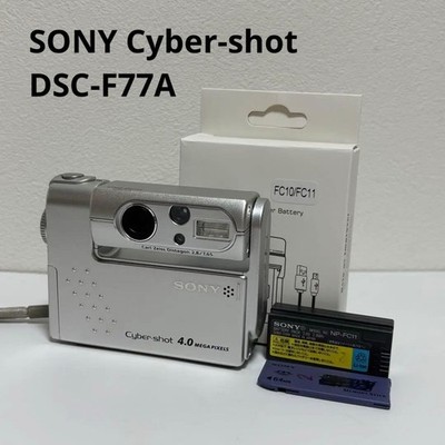 Sony Cyber-shot DSC-F77A Retro Compact Digital Camera Silver