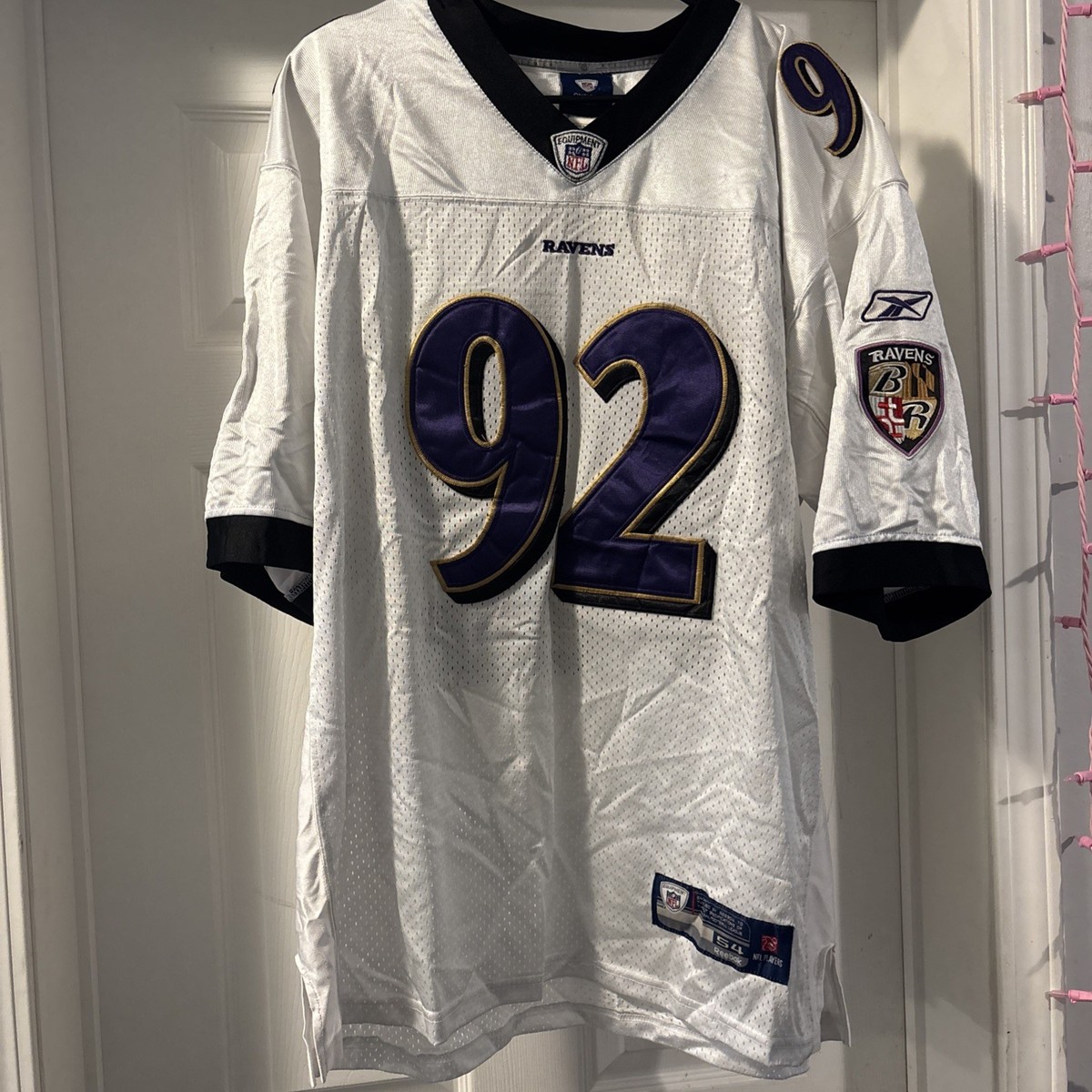 NFL RAVENS NGATA モデル リーボック ユニフォーム 公式 54 Reebok On