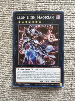 Ebon High Magician LDS3-EN092 Legendary Duelists: Season 3 1st Edition