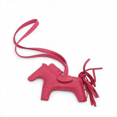 Hermès Rodeo Charm PM Y:2020 Charm Agneau Milo Rose mexico