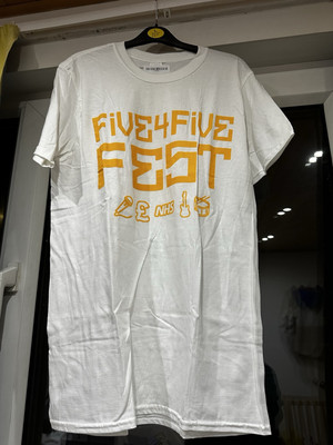 Enter Shikari x Five4Five Fest T-Shirt Size Medium