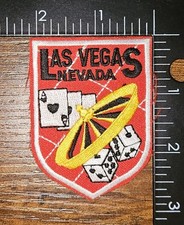 Las Vegas Nevada Casino Dice Card Game Ace Vintage Voyager Travel Patch