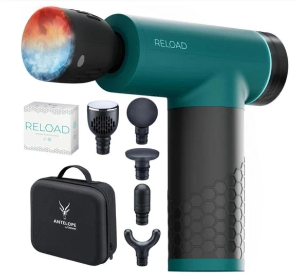 Antelope by Beurer RELOAD Massage Gun mit Wärme- & Kältefunktion, Muskelmassage