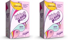 Wyler's Light Singles to Go Powder Packets, Water Drink Mix, Variety Pack, Water
