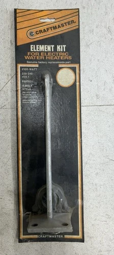 Craftmaster 2500 Watt Electric Water Heater Element. 6900635. 4 bolt style.