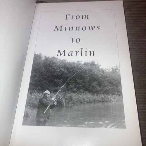 From Minnows to Marlin 1st by Dave Steuart Numbered 152 Fishing Book. HB VGC - Picture 4 of 8