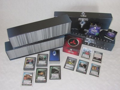 Star Trek CCG Sammlung (ca. 2200 Karten, 5 kg ) , komplettes Set , Borg Karten