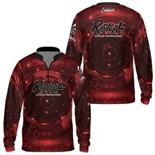 Custom Name Radical Red Cyborg Bowling Jersey Gifts Size S-5XL