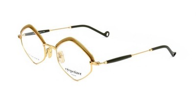 Eyepetizer TOMBER Gold and green 49/21/145 UNISEX Eyewear Frame