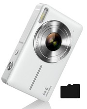 Digital Camera for Kids Teens, 1080P FHD, 16X Zoom, 32GB Card, Anti-Shake, ...