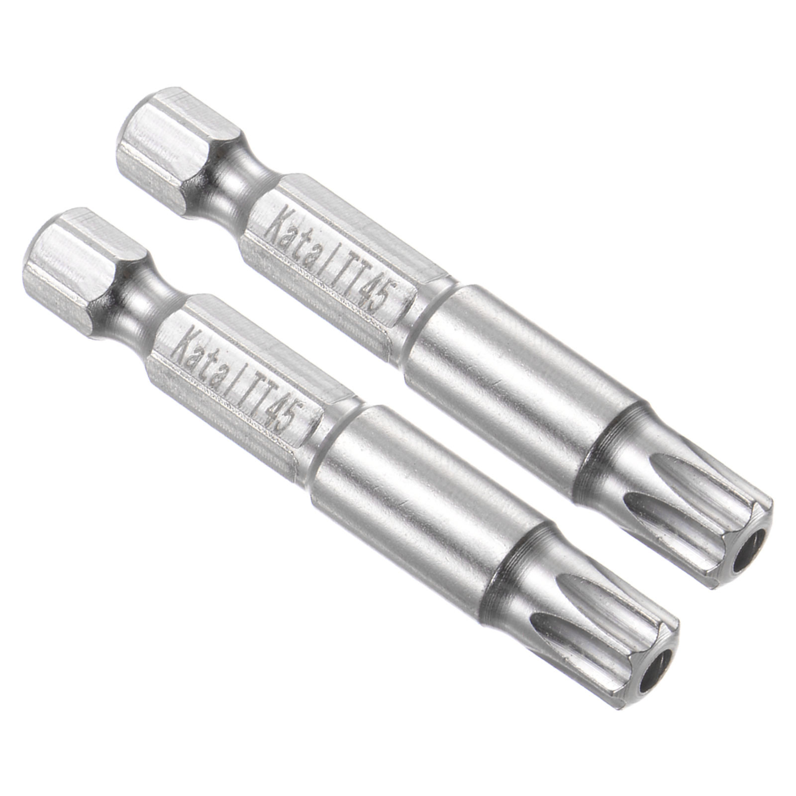 Magnetic Star 7 Point TT45 S2 Steel Torx Screwdriver Bits 2pcs