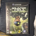 Ubisoft Splinter Cell Chaos Theory Nintendo GameCube Action Manual Included