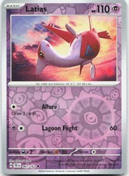 Latias 067/162 Temporal Forces Reverse Holo Uncommon