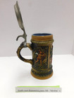 Vtg Old Gerz Aus Dem Fireman Archiv West Germany Hunter Cherub 7"Stein Lid DW772 — photo 5