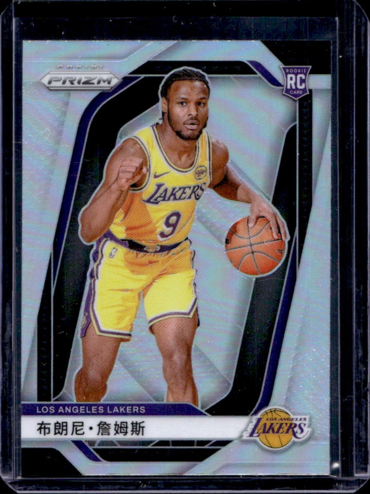 2024-25 Prizm Bronny James Jr. RC China Variation #243 Lakers