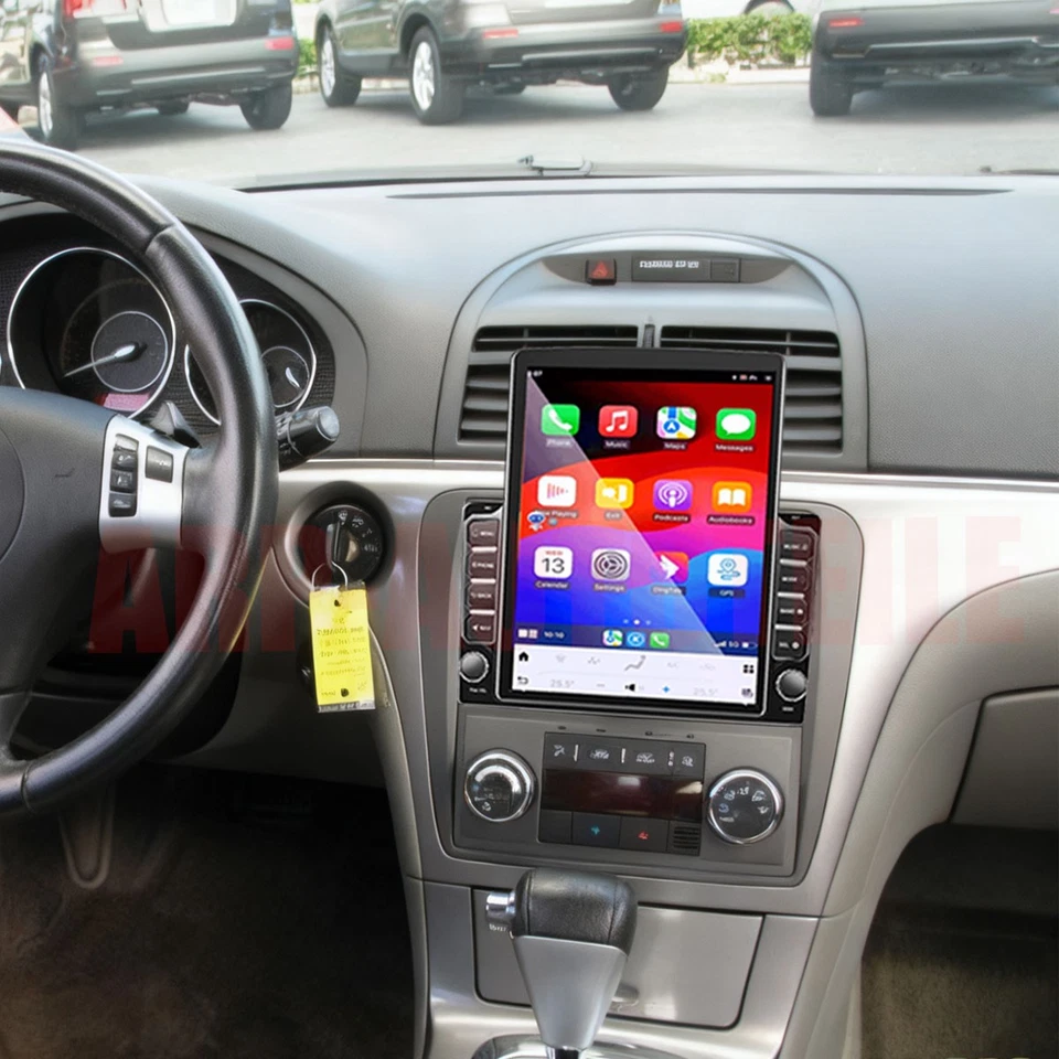 9,7" para Saturn Aura 2007-2009 Android 14 Apple Carplay coche estéreo radio GPS CAM Foto 2 de 4