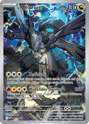 Pokemon Ns Zekrom Promo MEP 031
