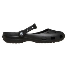 Crocs Classic Bae Clog Black Platform Women Sandals Slip On 211994-001