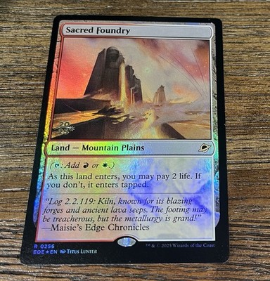  MTG: Sacred Foundry 2025 Promo