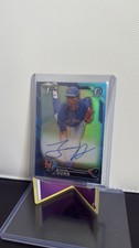 Justin Dunn Auto /150 #CDA-JD Blue Refractor (2016 Bowman Draft Chrome Pick)