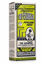 Sat Isabgol Psyllium Husk 100g Pack of 5  Natural Fiber Supplement  Free Ship