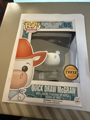 Funko Pop Animation Quick Draw McGraw Chase Vinyl Figure Hanna Barbera 65