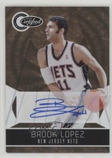 2010-11 Totally Certified Gold Signatures 23/25 Brook Lopez #87 Auto 0af
