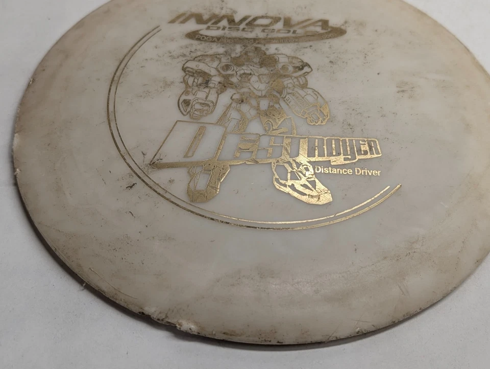 Innova DX Destroyer Disc Golf Distance Driver PFN 175g White - Image 2 of 4