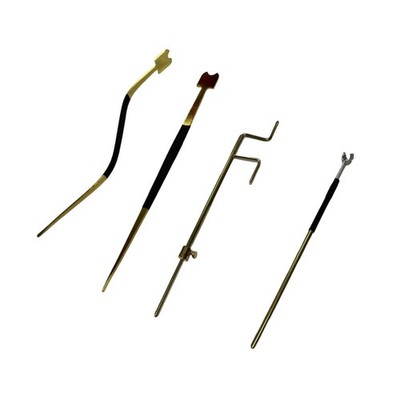 4x Cello Reparatur Werkzeug Kit Cello Sound Post Werkzeug Sound Säule Clip und Setter