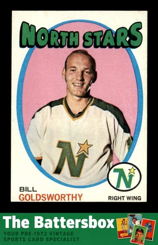 Bill Goldsworthy #55 1971 Topps card