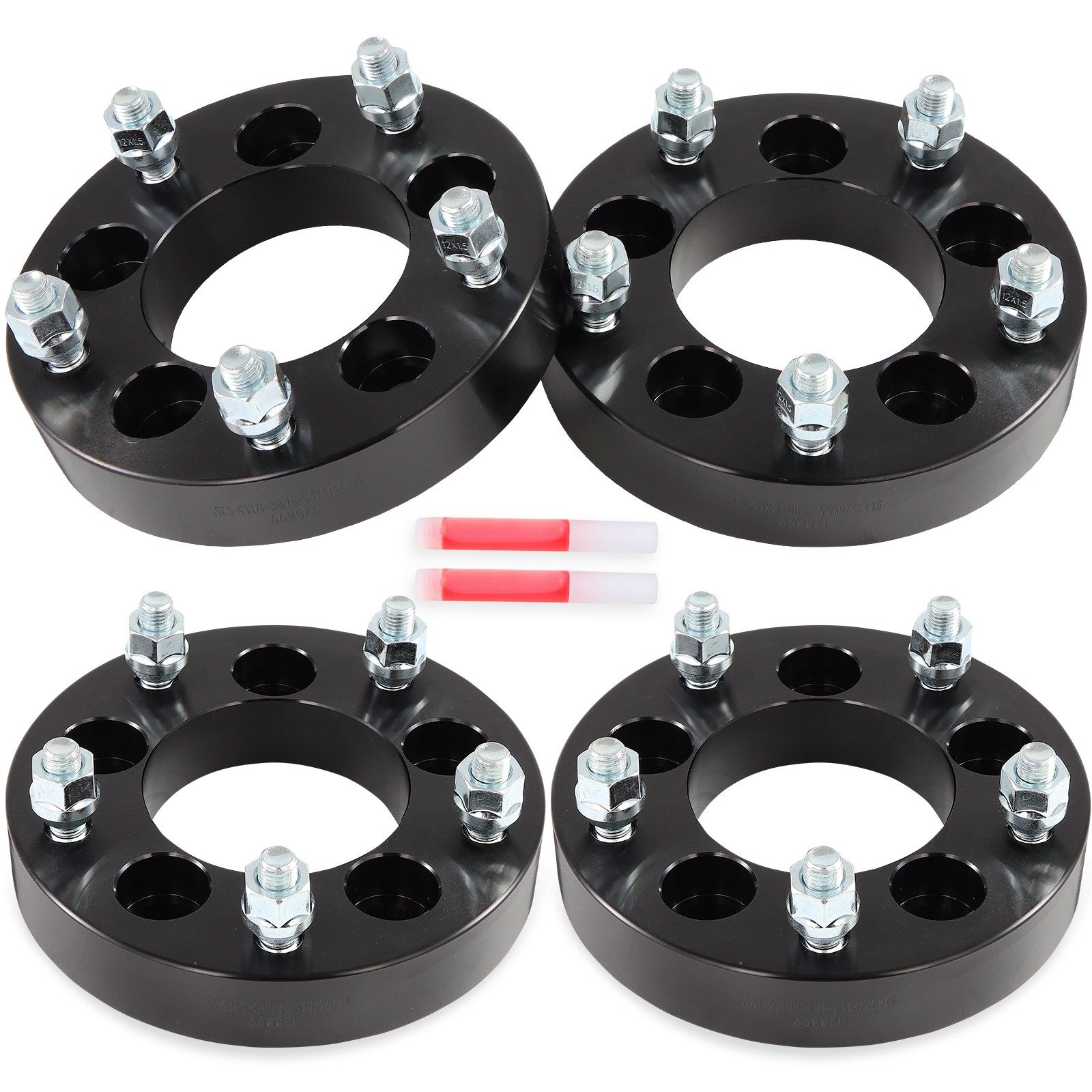 4 Pcs 1.25" Conversion Wheel Adapters 5x4.75 For GMC Jimmy 1991-2005 to 5x5.5