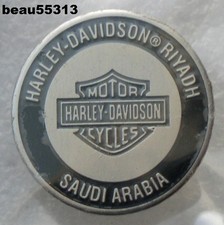 ⭐H-D OF RIYADH SAUDI ARABIA HARLEY DAVIDSON DEALER DIP DOT VEST PIN