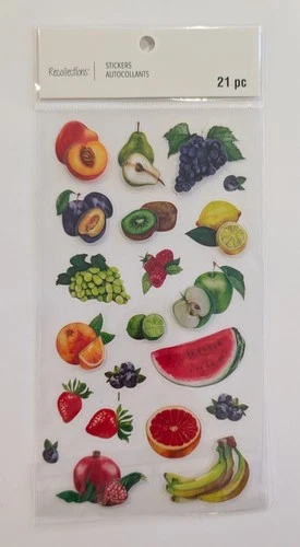 Fruit Themed Scrapbooking Stickers by Recollections