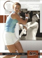 A4866- 2005 Ace Authentic Signature Series Tennis -You Pick- 21 Million Items