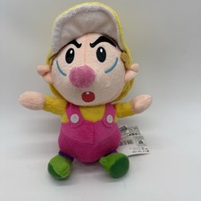 Super Mario Baby Wario Plush Window Cling Stuffed Toy W Tags