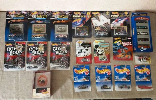 Vintage Hot Wheels-lot MIX Qty=LOT 19 Cars VINTAGE UNOPENED
