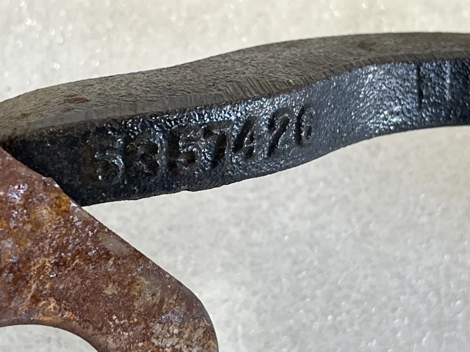 1986 1987 1988 1989 1990 1991 JEEP GRAND WAGONEER BRAKE PEDAL 5357426 - Image 3 of 4