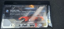 License Plate Frame-Polished Finish BMW OEM ACCESSORIES 82120010395