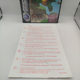 Croc legend of the gobbos gioco per Sega Saturn Completo Pal Italiano Ottimo