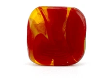 Handmade LAMPWORK FOCAL Bead OOAK ArT GLASS ~Stayc Bee~Made in USA~ Lava Lamp